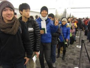 Nhật ký học sinh: Chuyến du học mùa đông – Tháng 1/2012