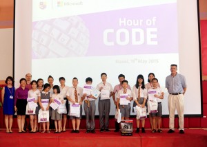 “Hour of Code” của Microsoft Việt Nam tại Olympia